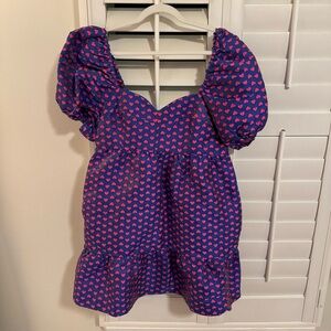 NWT Lilly Pulitzer NELLE SHORT SLEEVE Jacquard Dress